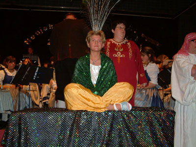 Musikverein Neujahrskonzert 2007<br/>Christine Wellert als Showeinlage